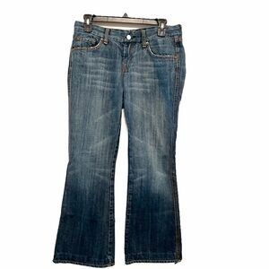7 For All Mankind Blue Flare Jeans